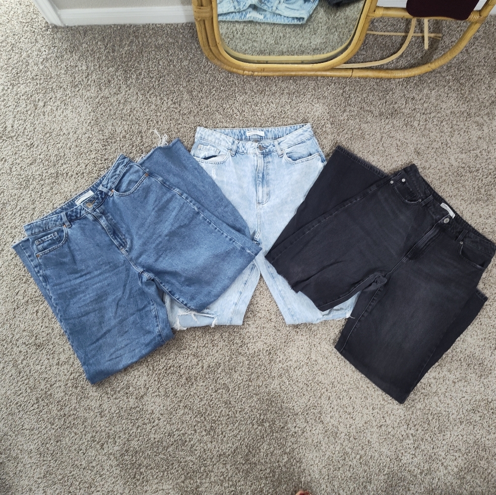 Garage Wide Leg Jeans Bundle Size 09/29